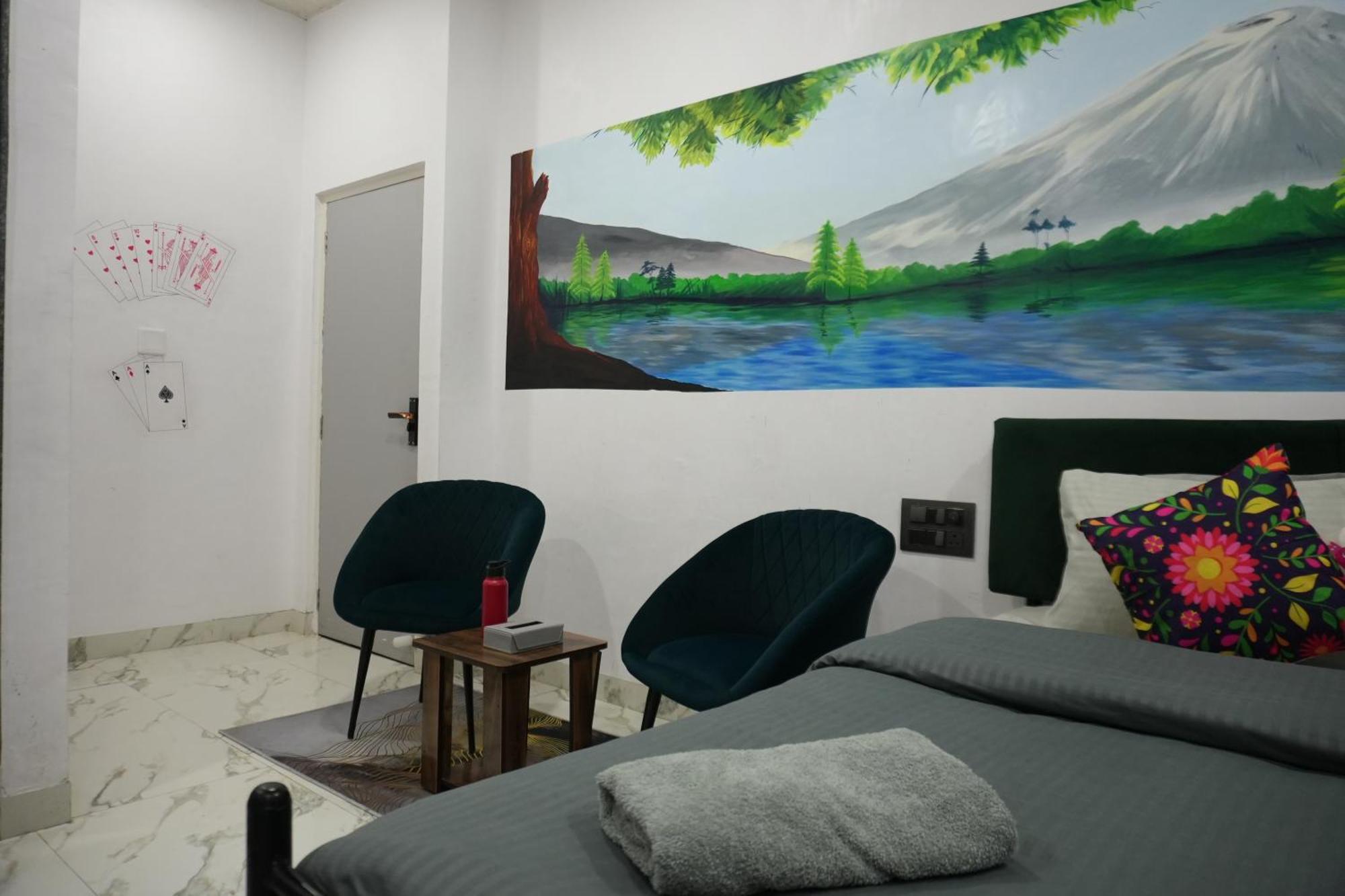 Funky Backpackers Hotel Udaipur Buitenkant foto