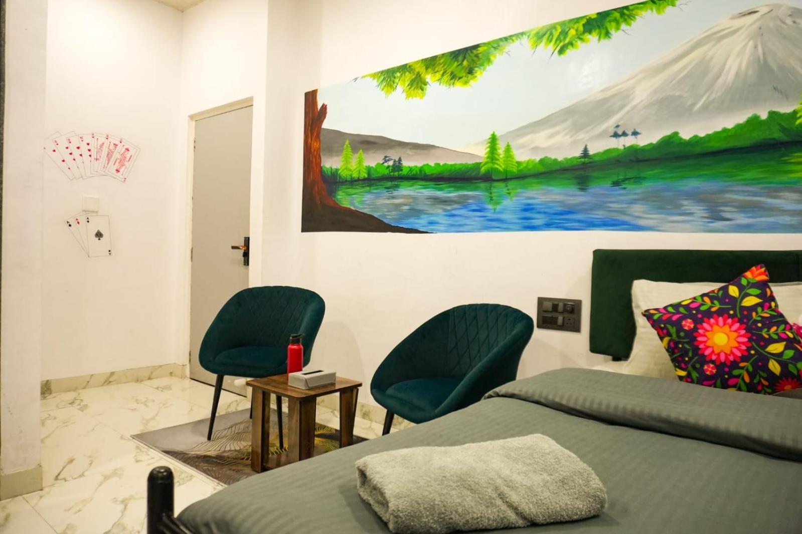 Funky Backpackers Hotel Udaipur Buitenkant foto